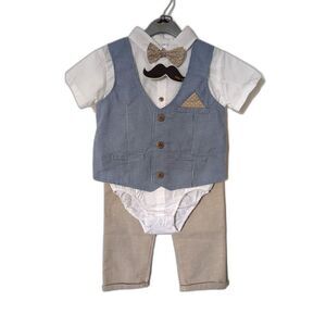 Little Gentle Boys 4pc Formal Set 12-18 Months